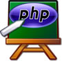 Quadro com o icone do PHP